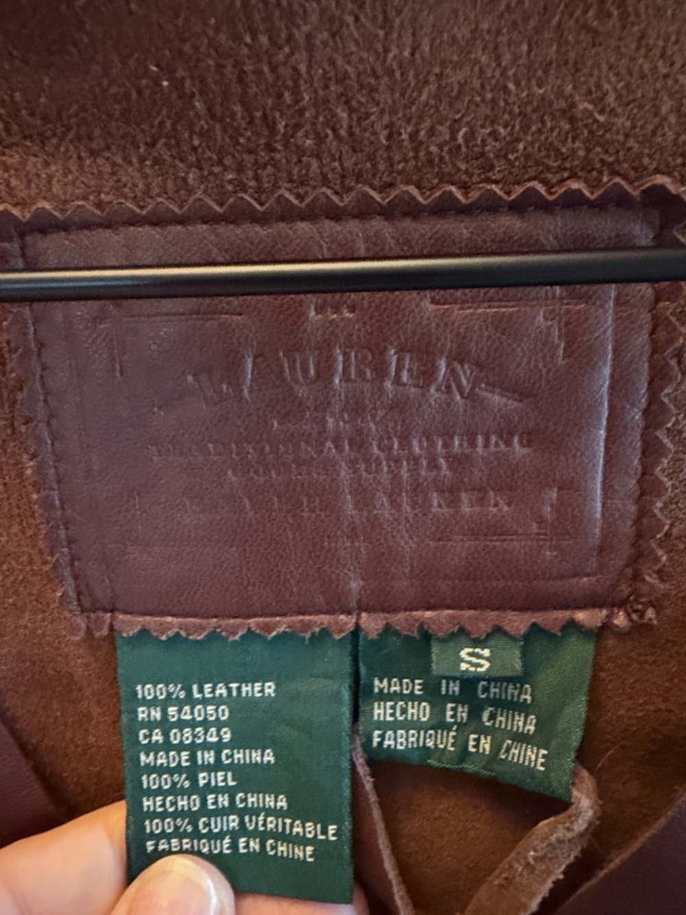 Lauren Ralph Lauren Leather Vest - Picture 3 of 6